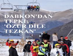 DABKON dan Konaklı Tepkisi...!